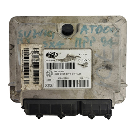 FIAT 500 SUZUKI ECU / 55245644 / BC.0112522.A / CFC 8TDW.01 / MAGNETI MARELLI