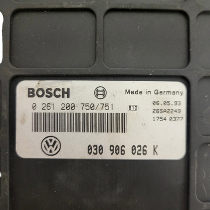 VW GOLF 3 ECU / 0261200750/751  / 030906026K / BOSCH