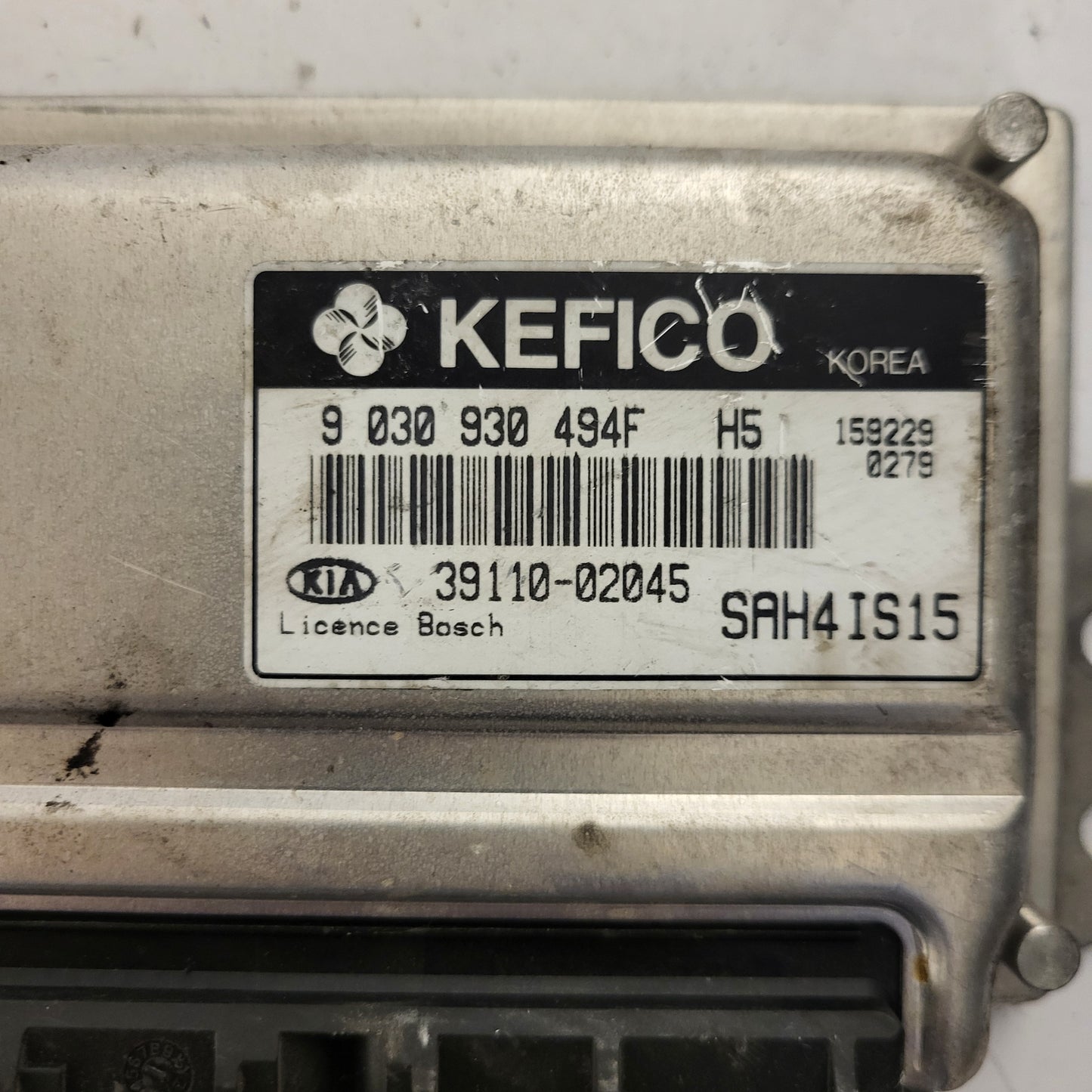 KIA PICANTO ECU / 9030930494F / 39110-02045 / SAH4IS18 / KEFICO
