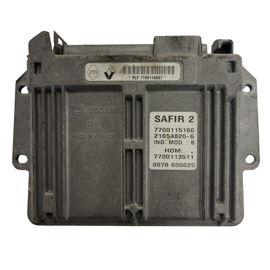 RENAULT ECU / 7700115597 / 7700115160 / 21654820-6 / 7700113511 / 35 PIN SAGEM