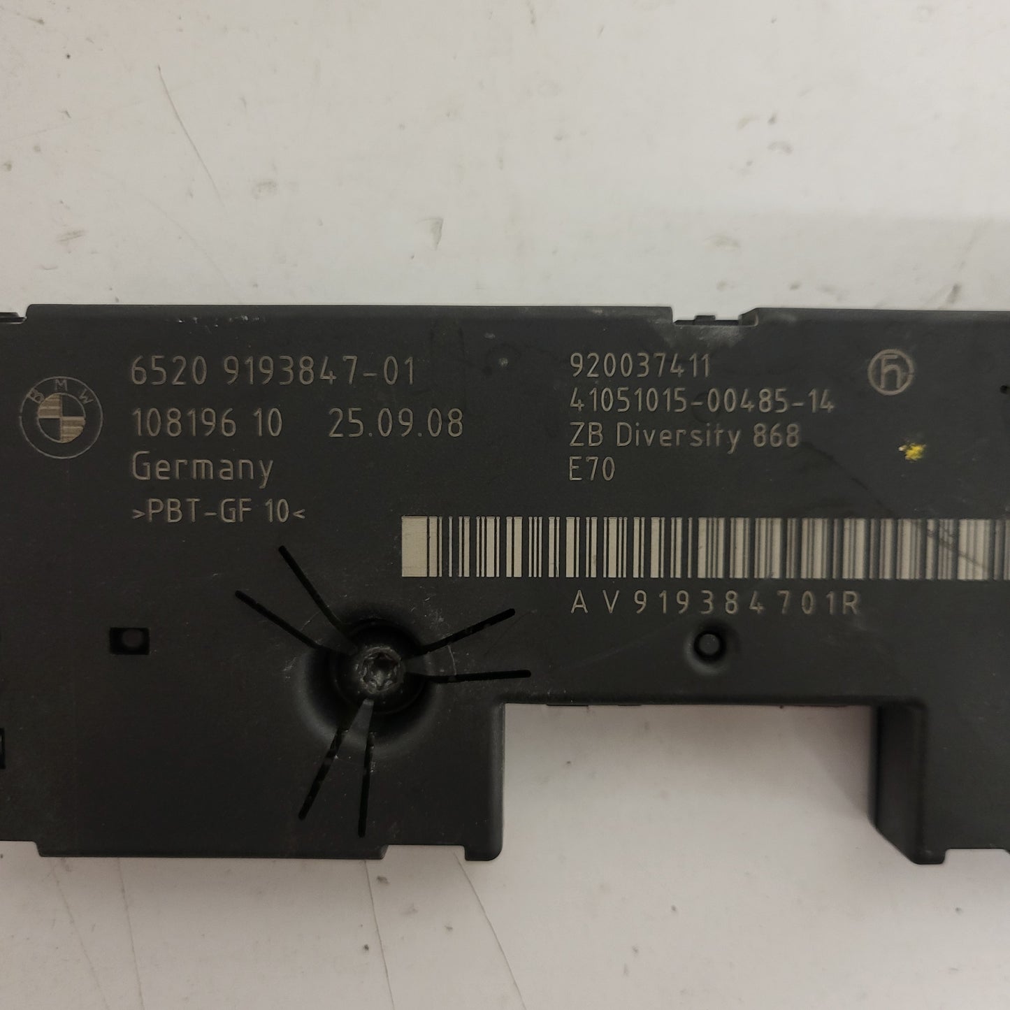 BMW X5 X6 E70 E71 ECU MODULE / 9193847 / 9193847-01 / 920037411