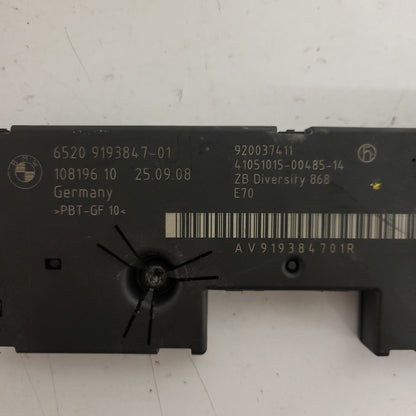 BMW X5 X6 E70 E71 ECU MODULE / 9193847 / 9193847-01 / 920037411