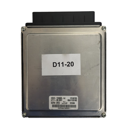 JAGUAR X-TYPE ECU / 12249765 / 4X43-12A650-AJ / JAGUAR / DELPHI