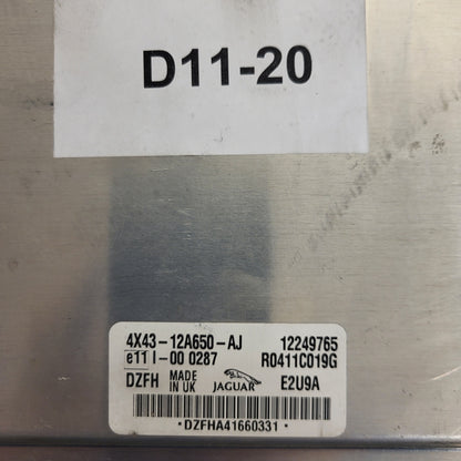 JAGUAR X-TYPE ECU / 12249765 / 4X43-12A650-AJ / JAGUAR / DELPHI