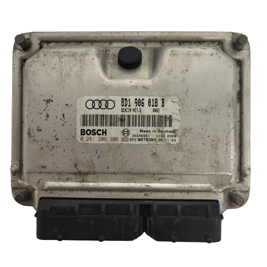 AUDI A3 ECU / 8D1906018B / 0261206906 / ME7.5 / BOSCH