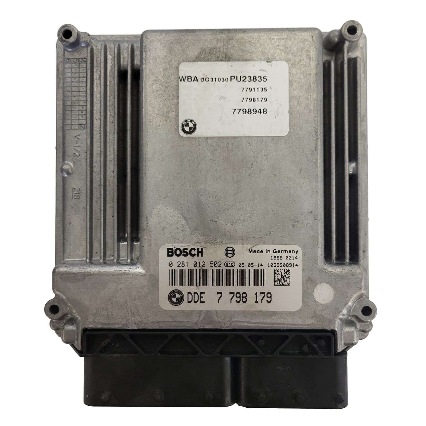 BMW 1 E87 ECU / 0281012502 / 7798179 / BOSCH
