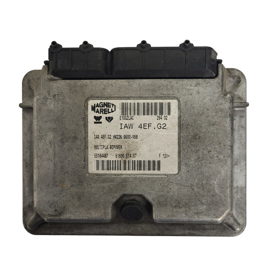 FIAT MULTIPLA BIPOWER ECU / 55184487 / IAW 4EF.G2 / HW226 / MAGNETI MARELLI