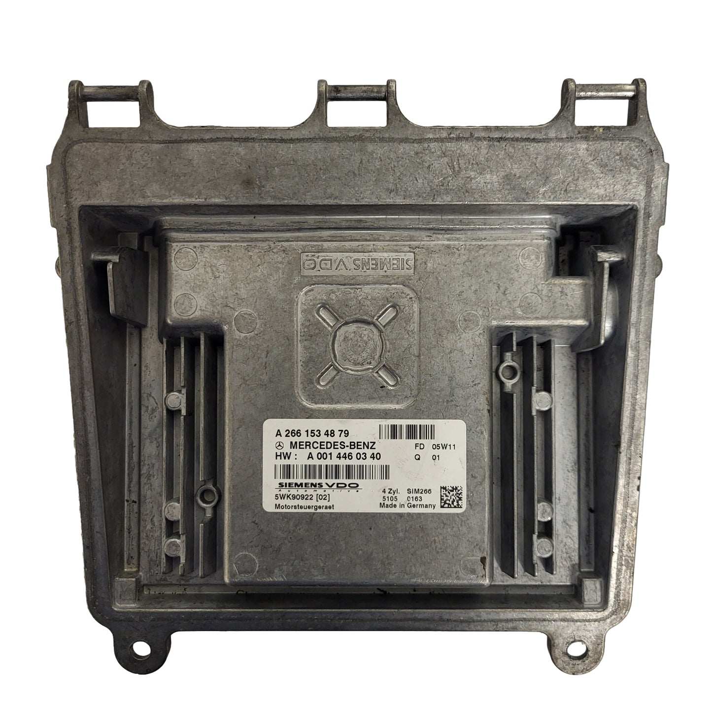MERCEDES B W245 ECU / A2661534879 / A0014460340 / SID266 / 5WK90922 / SIEMENS
