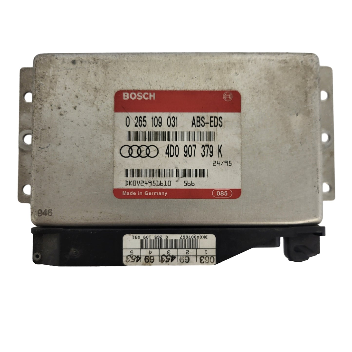 AUDI A4 A6 A8 ABS ECU / 0265109031 / 4D0907379K / BOSCH