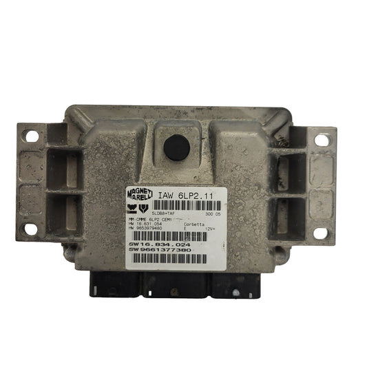 PEUGEOT 1007 ECU / IAW 6LP2.11 / SW 9661377380 / 9653979480 / MAGNETI MARELLI