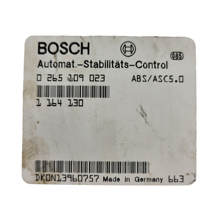 BMW 5 E39 ABS ECU / 0265109023 / 1164130 / ASC5.0 / BOSCH