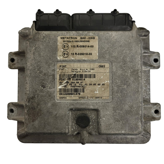 Fiat Panda BIPOWER ECU / 51804614 / 4100134 / C601 /  METATRON