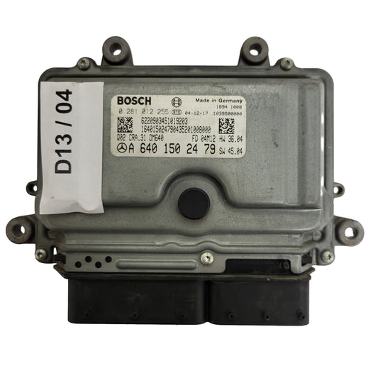 Mercedes a W169 ECU / 0281012255 / A6401502479 / CRA.31 / OM640 BOSCH