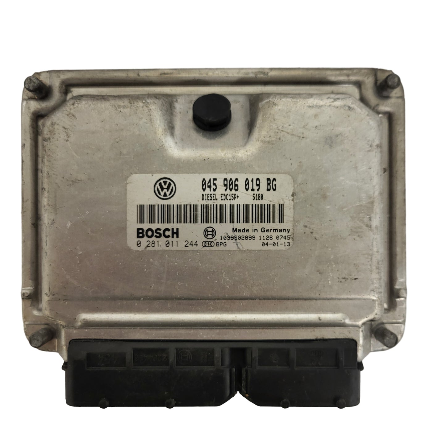 VW SKODA ECU / 045906019BG / 0281011244 / EDC15P+ / BOSCH