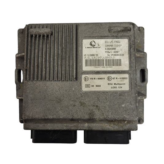 OPEL CORSA Z12XEP ECU / 616645000 / 515000/35 / LANDI RENZO