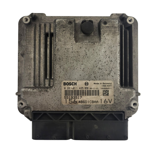 ALFA ROMEO 156 ECU / 0281011425 / 55193517 / BOSCH