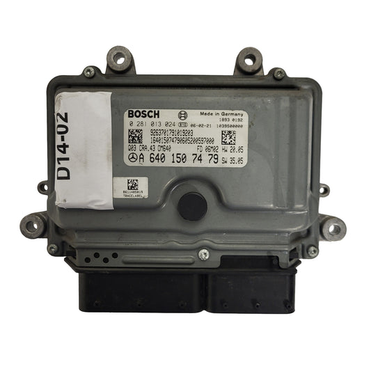 MERCEDES B W245ECU / 0281013024 / A6401507479 / CRA.43 / OM640 / BOSCH