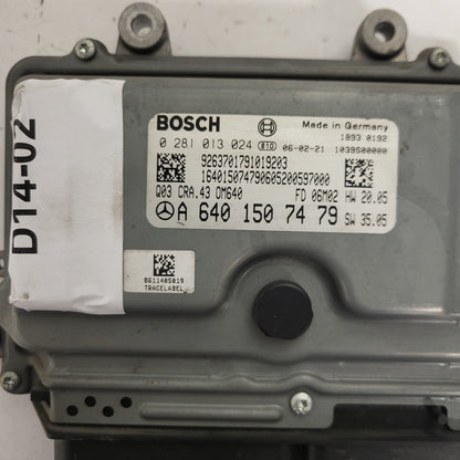 MERCEDES B W245ECU / 0281013024 / A6401507479 / CRA.43 / OM640 / BOSCH