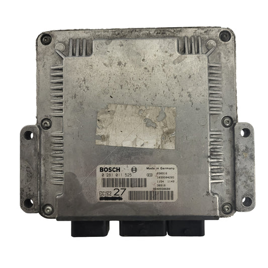 PEUGEOT 206 ECU / 0281011525 / EDC15C2 / 9652183080 / 9640938680 / BOSCH