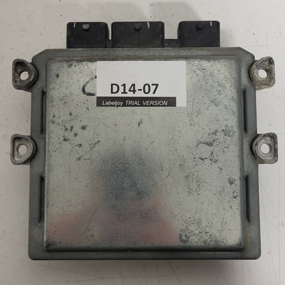 CITROEN ECU / 5WS40173B-T / SW9655939180 / HW9647568180/ SID804 / SIEMENS - D14-07 - 3