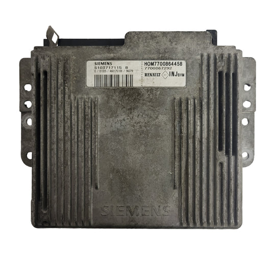 Renault Laguna ECU / S103717115B / HOM7700864458 / 7700867292 / 103717115