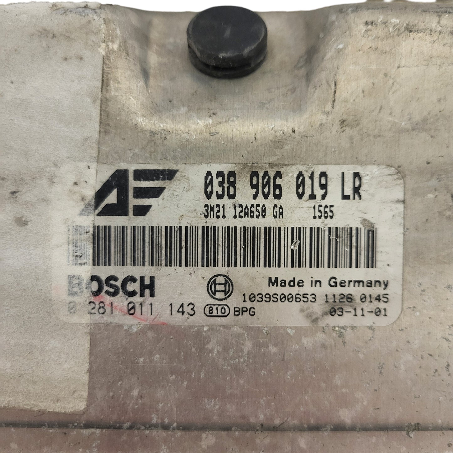 FORD GALAXY ECU / 038906019LR / 0281011143 / BOSCH