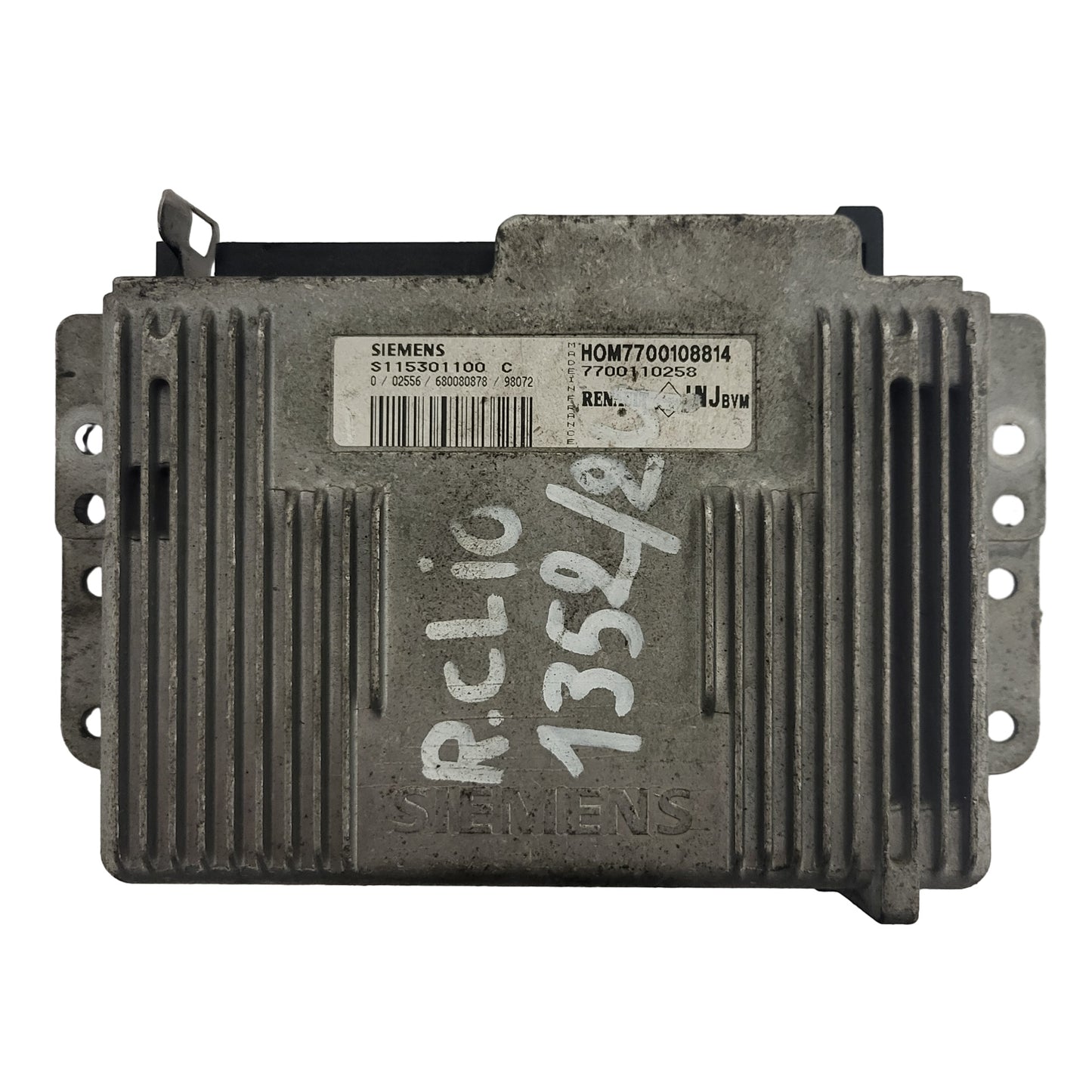 Renault ECU / S115301100C / HOM7700108814 / 7700110258 / S115301100 / SIEMENS