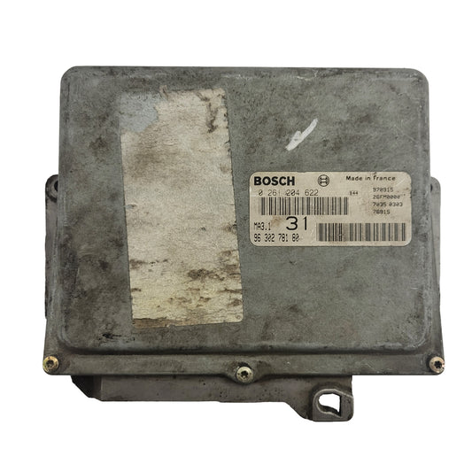 Peugeot 106 Citroen Saxo 1.1 ECU / 0261204622 / 9630278180 / MA3.1 / BOSCH