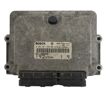 Fiat STILO ECU / 0281011553 / 55198058 / 19247EAA / BOSCH