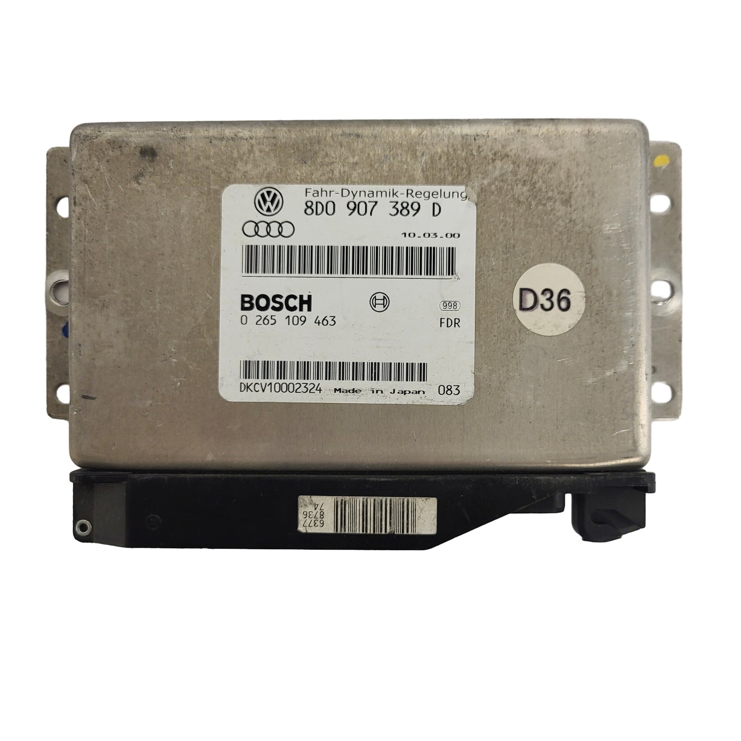 Audi VW ECU / 8D0907389D / 0265109463 / BOSCH