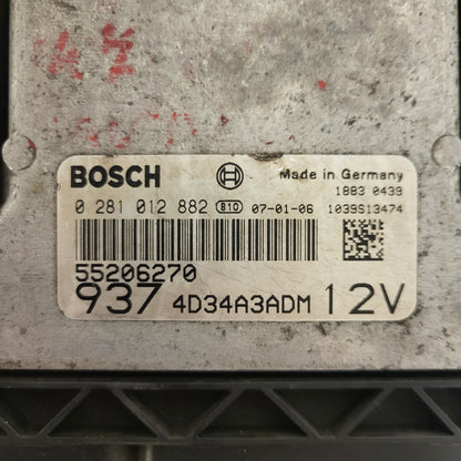 ALFA ROMEO 147 1.9 JTD ECU / 0281012882 / 55206270 / BOSCH