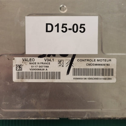 PEUGEOT CITROEN ECU / V34.1 / V29006828 / 9666909780 / 9666591380 / V29006828A