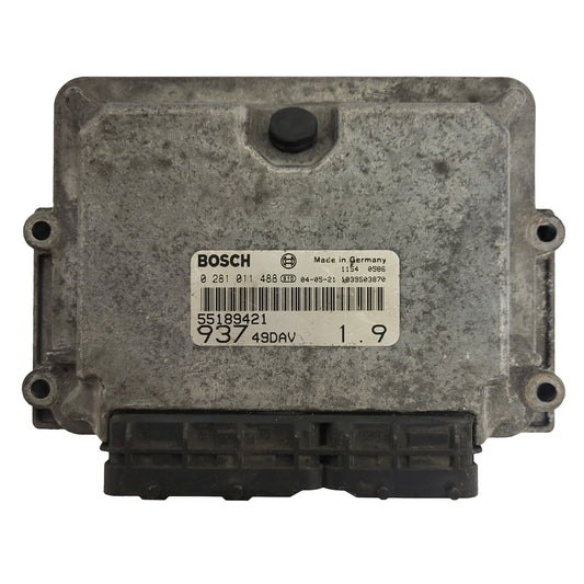 ALFA ROMEO 147 1.9 JTD ECU / 0281011488 / 55189421 / BOSCH