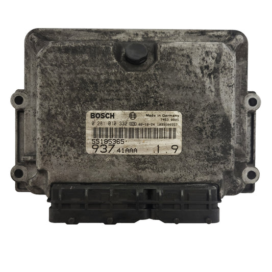 ALFA 147 ECU / 0281010332 / 55185365 / BOSCH