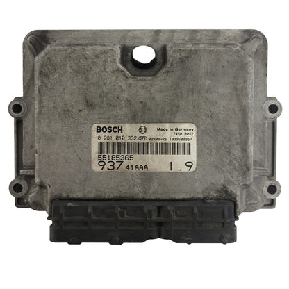 ALFA 147 ECU / 0281010332 / 55185365 / BOSCH