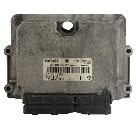 ALFA 147 ECU / 0281010332 / 55185365 / BOSCH