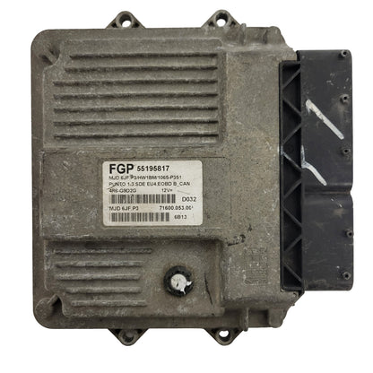 FIAT PUNTO ECU / MJD 6JF.P3 / 55195817 / HW1BM / 71600.053.00 / MAGNETI MARELLI