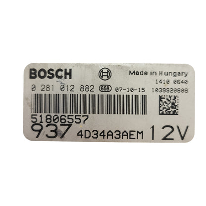 ALFA ROMEO GT ECU / 0281012882 / 51806557 / BOSCH