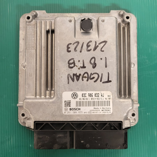 VW TIGUAN 1.4 ECU / 03C906032AJ / 03C906032C / 0261S04655 / EDC17.5.1 / BOSCH