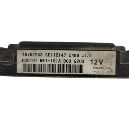 LANICA LYBRA 1.8 16V ECU / 46762243 / GE112147 / MFI-151A / JIJI / HITACHI