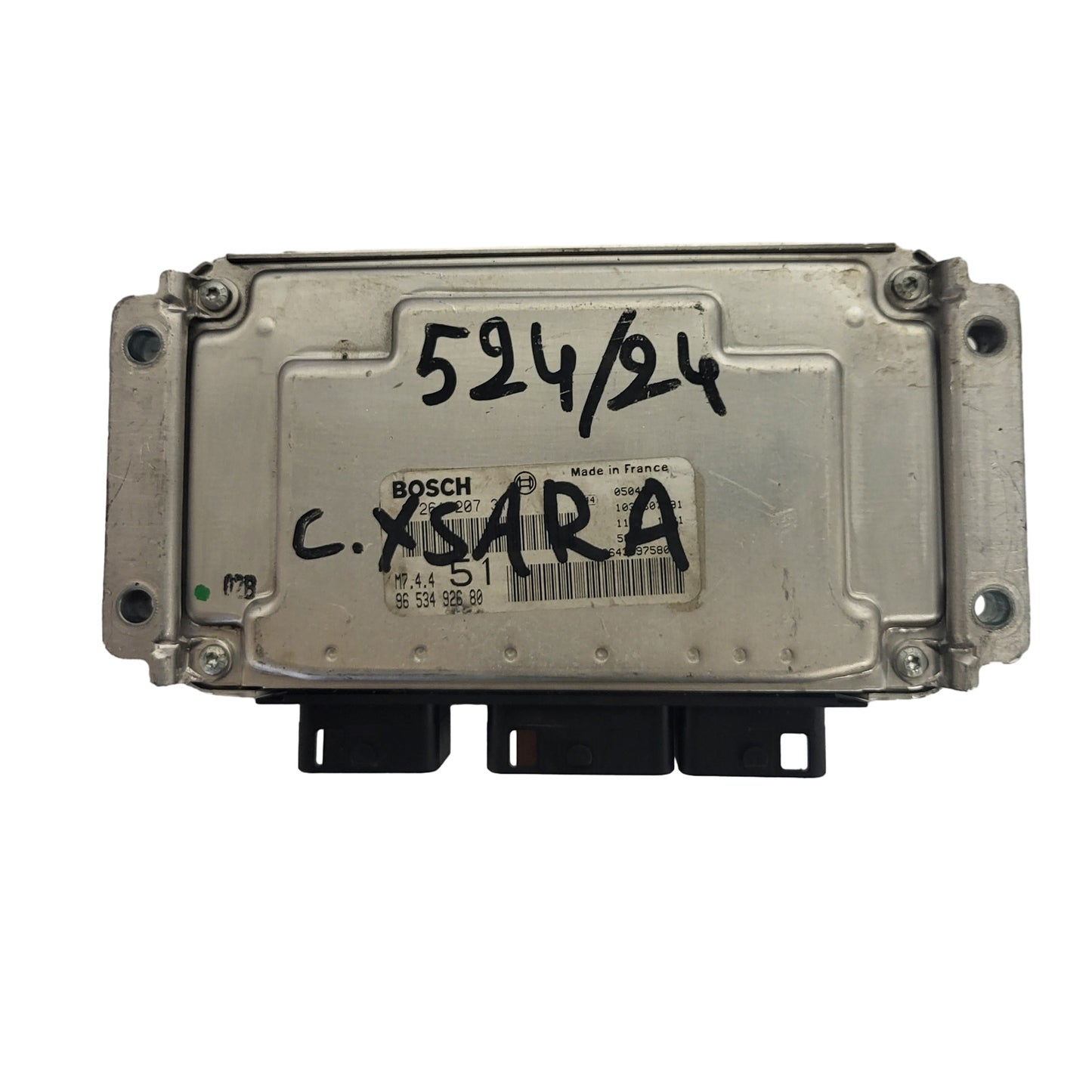 Citroex XSARA ECU / 0261207318 / 9653492680 / M7.4.4 / BOSCH