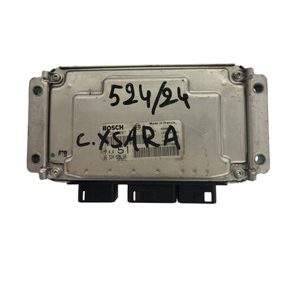 Citroex XSARA ECU / 0261207318 / 9653492680 / M7.4.4 / BOSCH