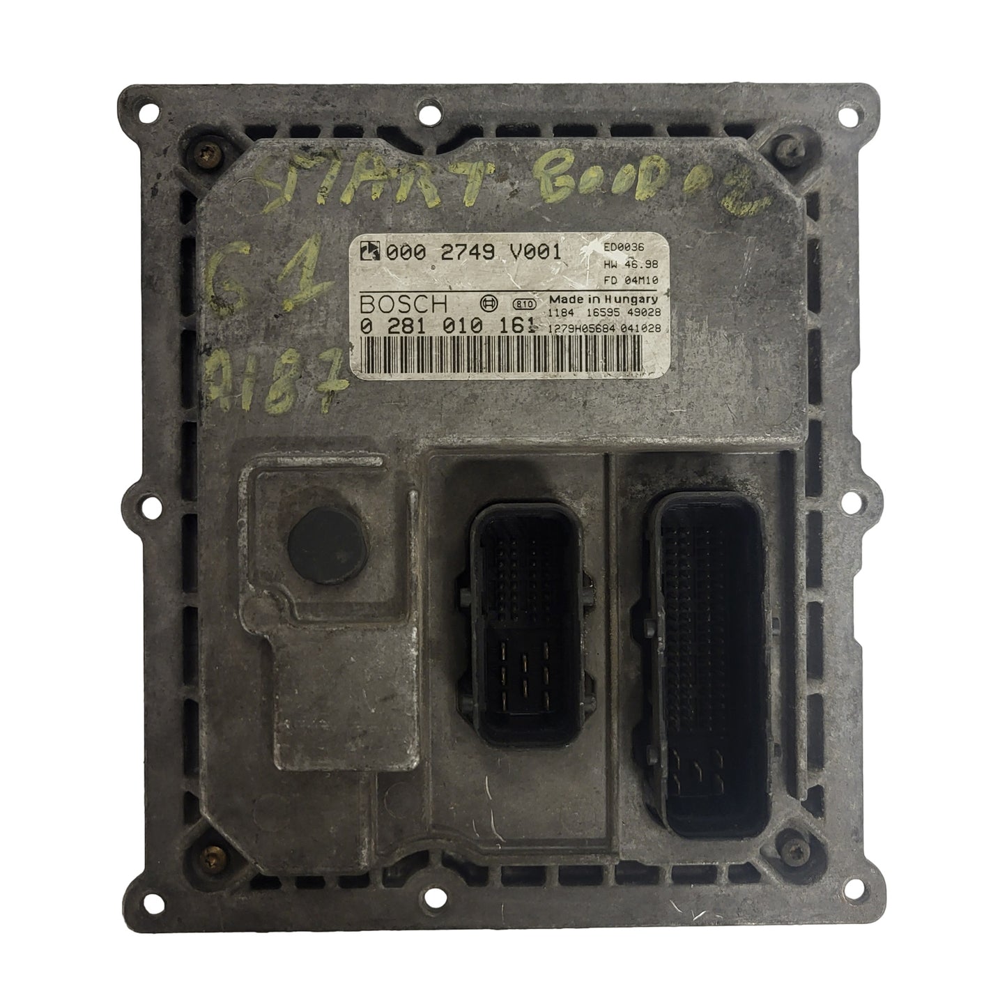 SMART FORTWO ECU / 0281010161 / 0002749V001 / BOSCH