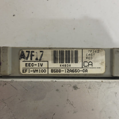 Ford SIERRA ECU / 85BB-12A650-CA / EFI-VM100 / EEC-IV / CA