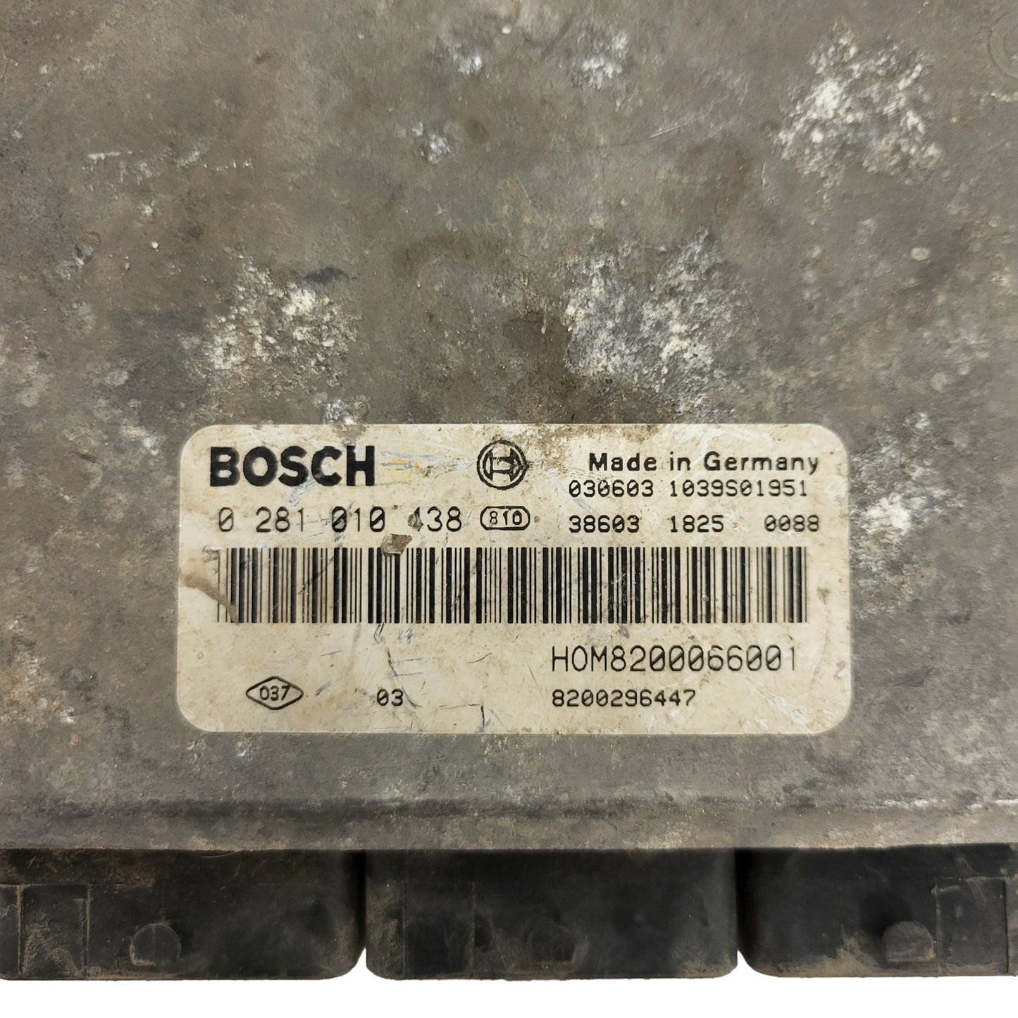 MITSUBISHI SPACE STAR ECU / 0281010438 / HOM8200066001 /  8200296447 / BOSCH