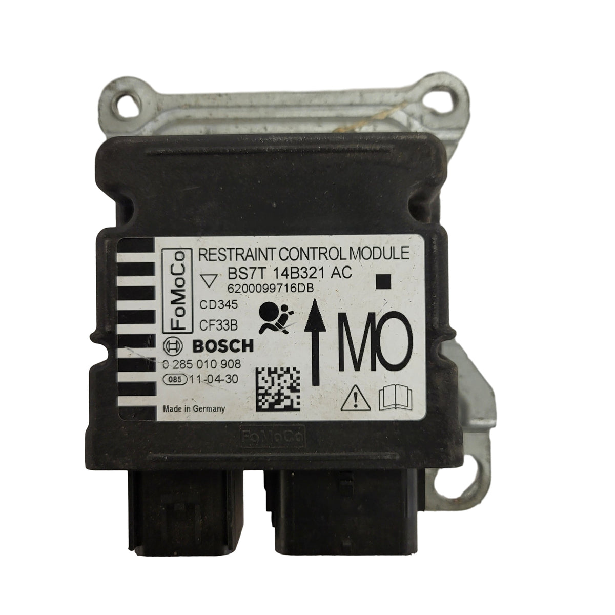 FORD MONDEO ECU AIRBAG / 0285010908 / BS7T14B321AC / BOSCH - D16-18 - 3