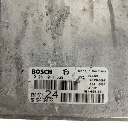 Fiat Ulisse 807 C8 ECU / 0281011522 / 9650932080 / 9640938180 / EDC15C2 / BOSCH