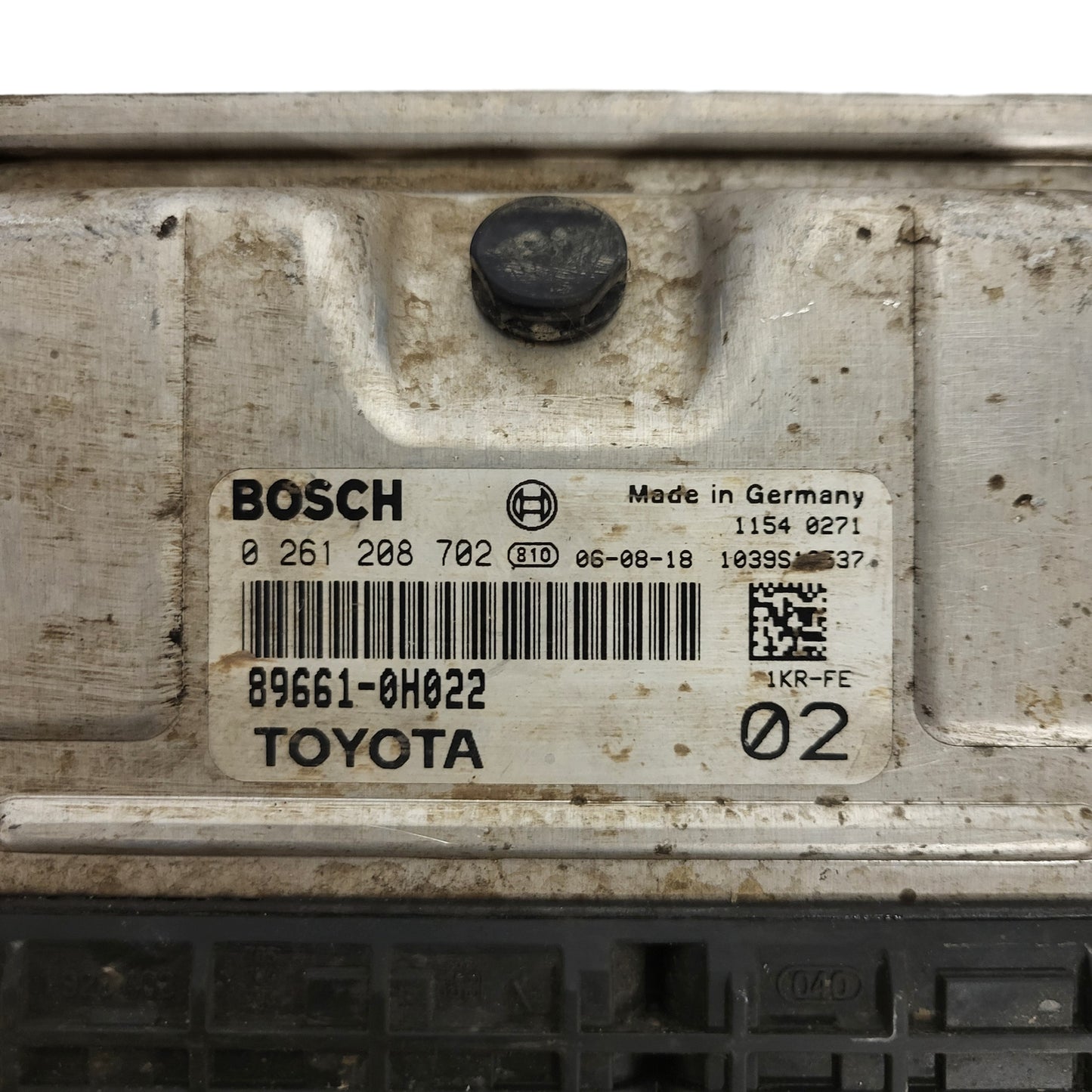 TOYOTA AYGO C1 107 ECU / 0261208702 / 89661-0H022 / BOSCH