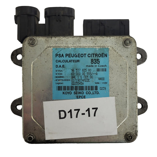 CITROEN C3 POWER STEERING MODULE ECU / 9653783580 / G025545A / KOYO