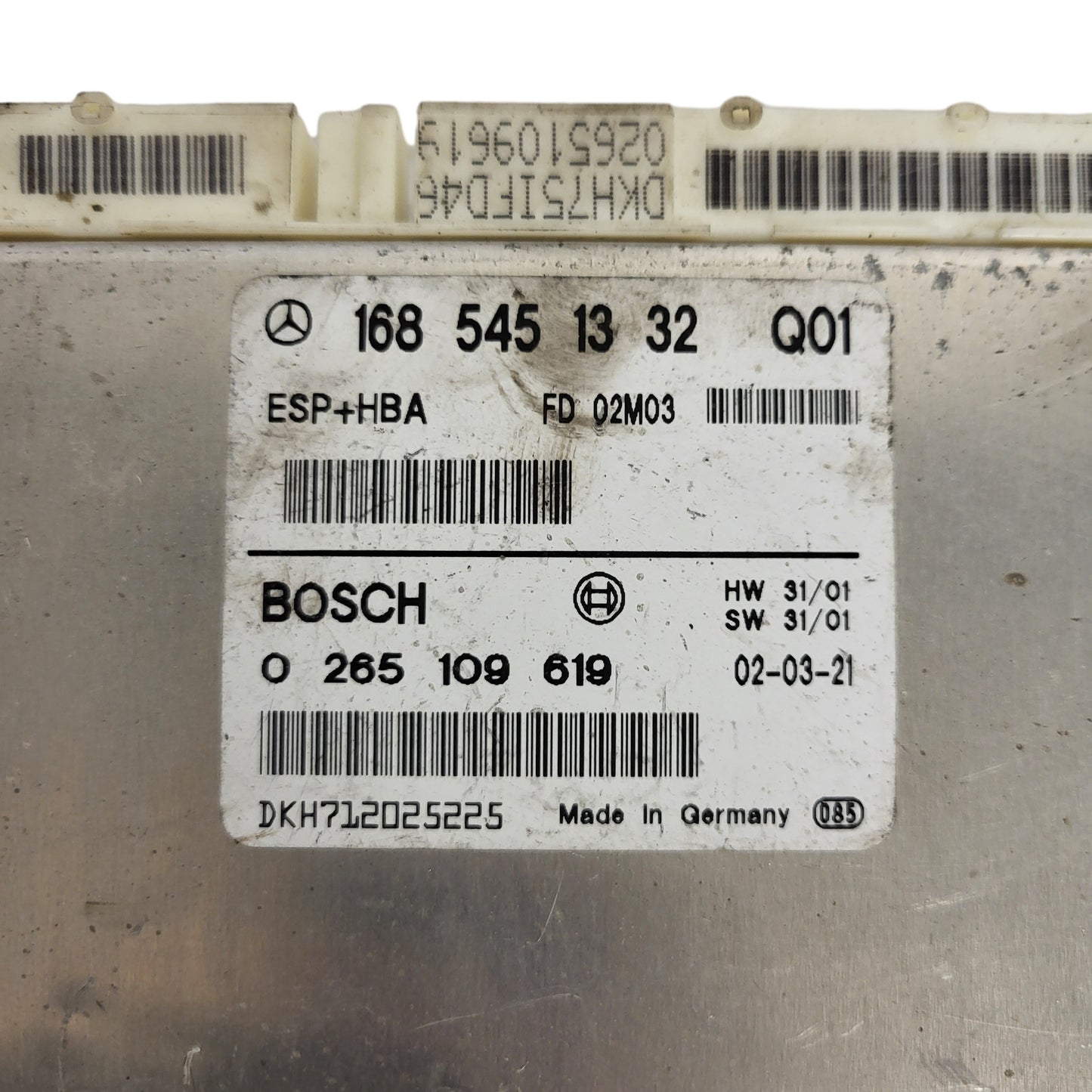 MERCDES BENZ ECU / 1685451332 / 0265109619 / BOSCH / ESP HBA